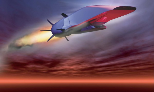 Експериментален самолет - свръхзвукова скорост