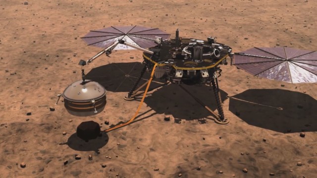 Космическата сонда „ИнСайт” кацна успешно на Марс