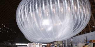 Мрежа от балони свързва с интернет