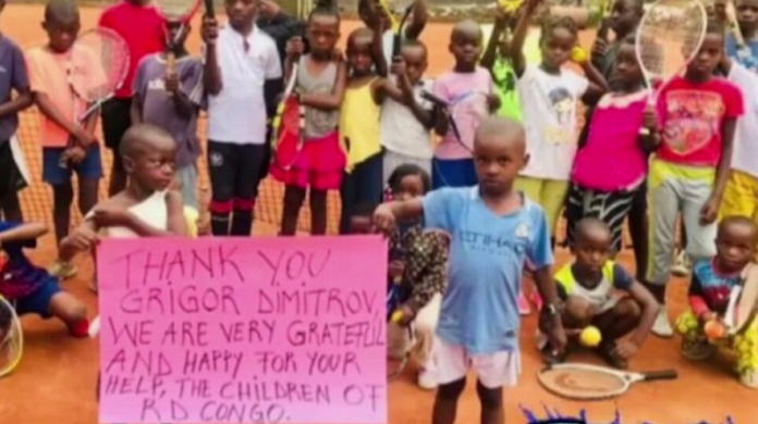 Григор Димитров дари средства за деца тенисисти в Африка