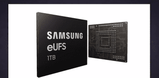 Samsung планира смартфони с 1 терабайт памет