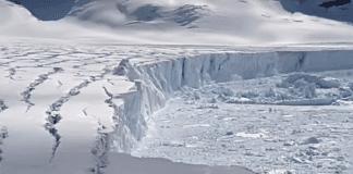 Айсберг, по-голям от Ню Йорк, се отцепва от Антарктика
