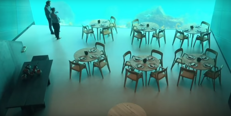 Отвориха първия европейски подводен ресторант