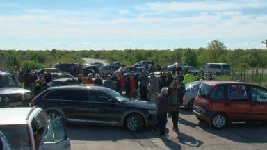 Жители на Тетово блокираха пътя Русе - Кубрат
