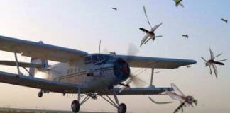 Авиационното пръскане срещу комари