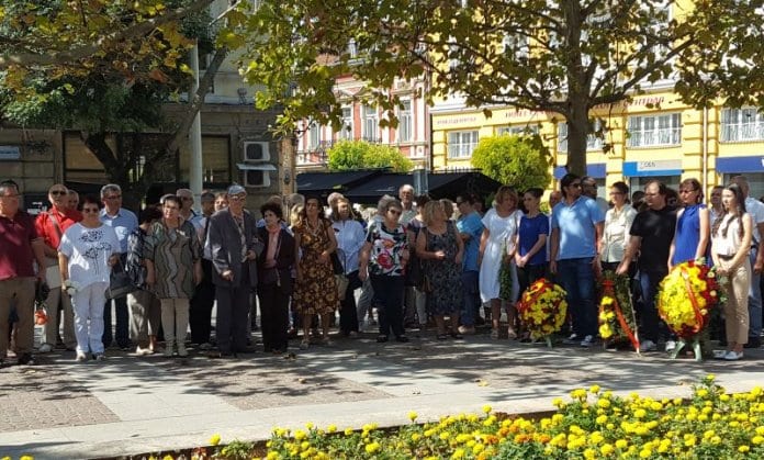 Привърженици на лявата политическа идея в Русе почетоха 9 септември