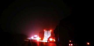 Катастрофа затруднява движението по пътя Русе – Бяла