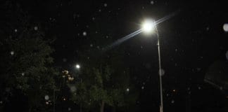 Вече е осветен района около Електротехникума