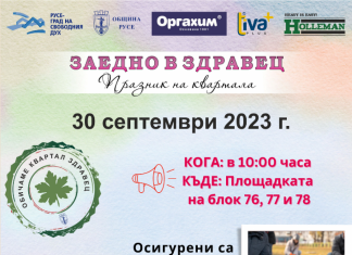 Първа акция на „Празник на квартала – Заедно в Здравец“
