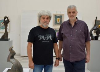 Николай Бузов и Иван Тотев подредиха съвместна изложба в Русе