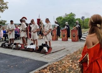 Рибена чорба и лимонада от римско време опитаха посетителите на Римския пазар