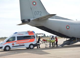 Транспортираха със „Спартан“ пациентка в тежко състояние от Русе до София