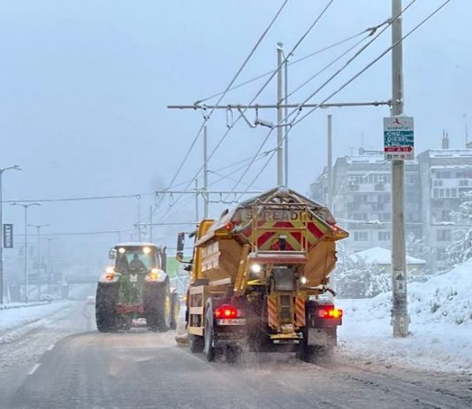няма проблеми с тока и водата в Русе, 3 фирми чистят пътната мрежа