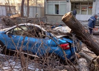 Силният вятър взе човешка жертва