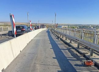 Ремонтът на Дунав мост навлезе в нова фаза, затворени са още 200 м.
