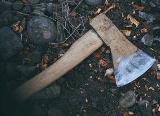 Жестоко убийство с брадва край Перник