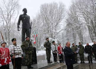 Русе почете паметта на Васил Левски с възпоменателна церемония