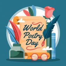 world-poetry-day-concept-free-vector