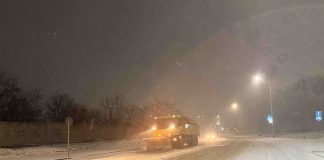 Около 8 см. снегът в Русенско, няма затворени пътни участъци