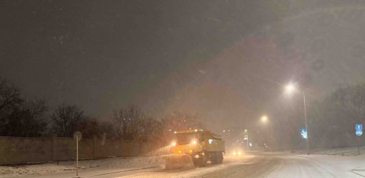 Около 8 см. снегът в Русенско, няма затворени пътни участъци