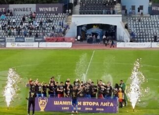 „Дунав“ падна от „Янтра“ в последния мач, но вдигна купата за шампион на Втора лига